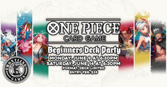 One Piece: Beginners Deck Party! [ST23~28]  | Mon, Jun 9 at 6:30PM